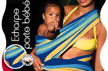 Echarpe porte b&eacute;b&eacute;
