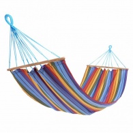 JOBEK - Hamac � barre bois Solo- KOLOR Multicolore