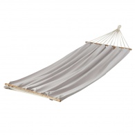 JOBEK - Hamac � barres GRAPHIK uni taupe 300x140