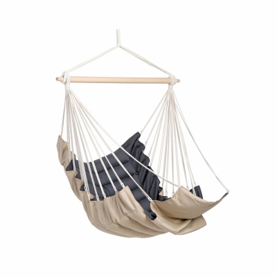 Support Réglable Pour Chaise Hamac - Hauteur 200 à 236 Cm, Capacité 150 Kg - Structure Acier Revêtu, Base En L - Intérieur/extérieur