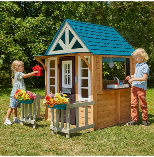 KIDKRAFT - Cabane pour enfants d'extrieur Lakeside