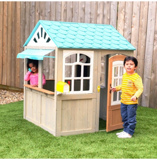 KIDKRAFT - Cabane pour enfants d'extrieur Oceanfront