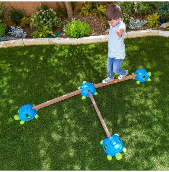 KIDKRAFT - Poutre d'quilibre tortue tranquille