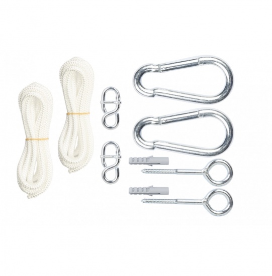 TROPILEX - Kit de Fixation Complet pour Hamac Blanc