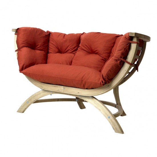 AMAZONAS - Banc SIENA double Terracotta