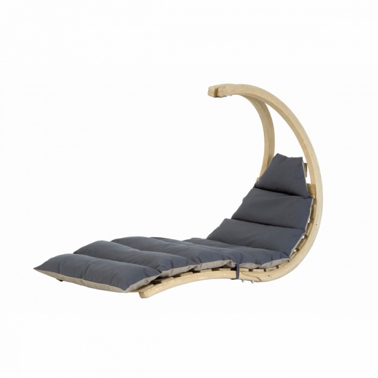 AMAZONAS- Chaise Longue Swing Lounger Anthracite