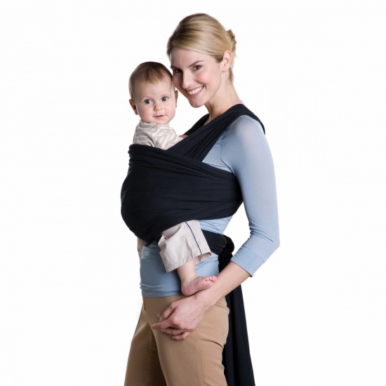 AMAZONAS - Echarpe de Portage Jersey Sling Noire 5.10M