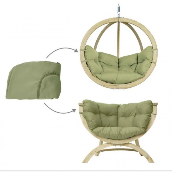 AMAZONAS - Housse Coussin pour GLOBO Chair ou SIENA Uno Oliva