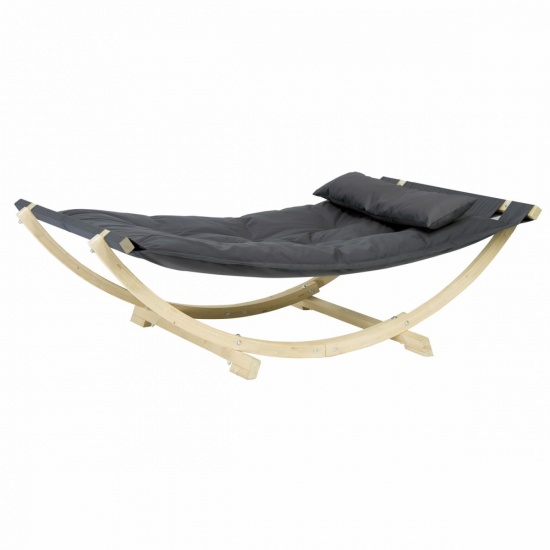 AMAZONAS- Lit Suspendu de Luxe Lounge Bed Anthracite