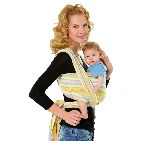 AMAZONAS - Echarpe de Portage Carry Sling SAFFRON 4.50 M