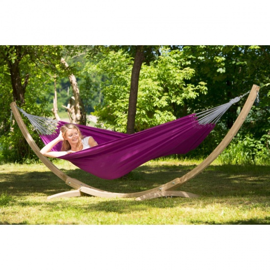 AMAZONAS - Set hamac Florida berry + support Kronos