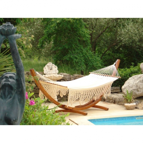 COULEURS DU MONDE - Set support arcus et hamac naturesa 300-400