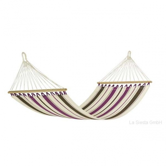LA SIESTA - Hamac � barre CARIBENA Purple violet 330x110