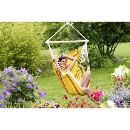 LA SIESTA - Hamac Chaise Currambera Orange
