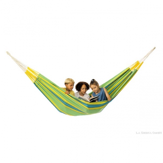 LA SIESTA - Hamac Duo Currambera Vert KIWI 350x160