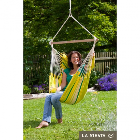 LA SIESTA - Hamac Chaise coton bio Islena