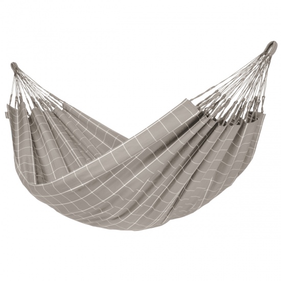 LA SIESTA - Hamac double BRISA Gris Almond (Outdoor)