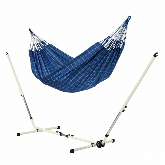 Hamac  double Brisa Marine (Outdoor) + Support pour Hamacs MEDITERRANEO