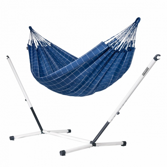 LA SIESTA - Hamac  Familial  Brisa Marine (Outdoor) + Support pour Hamacs Familiaux NAUTIC