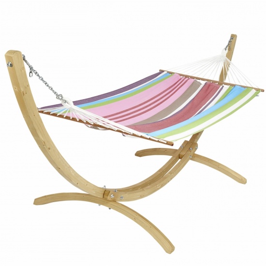 JOBEK - Set Karat Hamac Grande taille Magnifico + Support Bois Klass 350