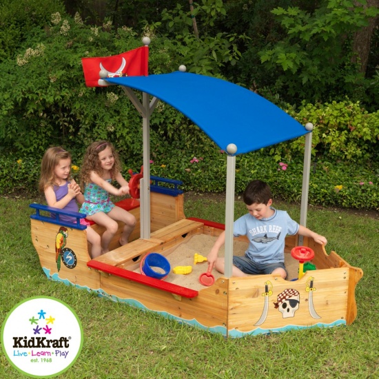 KIDKRAFT - Bac  sable bateau enfant