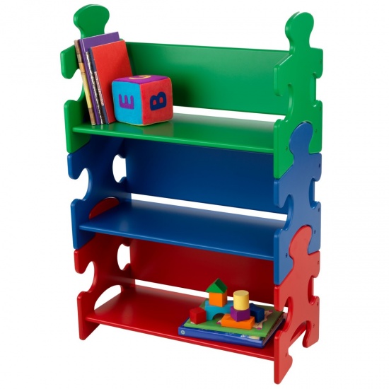 KIDKRAFT - Bibliothque Puzzle couleurs primaires
