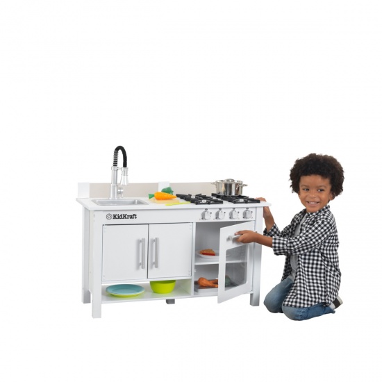 KIDKRAFT - Cuisine enfant en bois Little Cook's Work Station