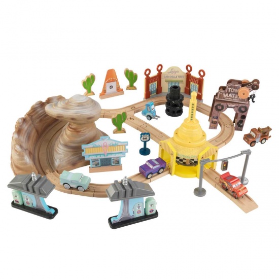 KIDKRAFT- Ensemble Radiator Springs 50 pices de Cars 3 Disney Pixar