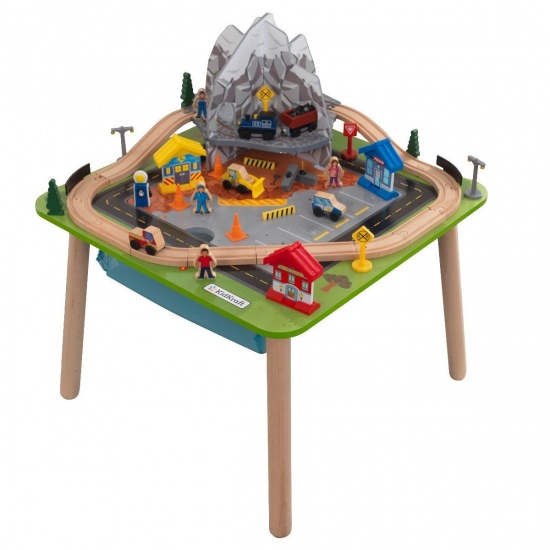 KIDKRAFT - Ensemble Train et table Montagne rocheuse