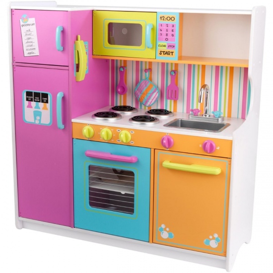 KIDKRAFT - Grande cuisine de luxe couleurs vives