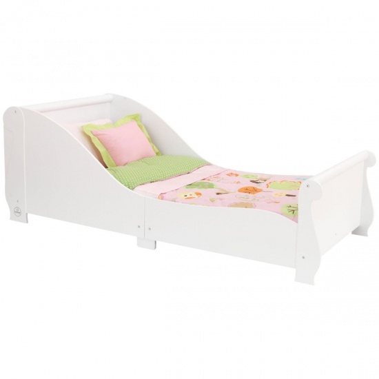 KIDKRAFT - Lit d'enfant Design Traneau blanc