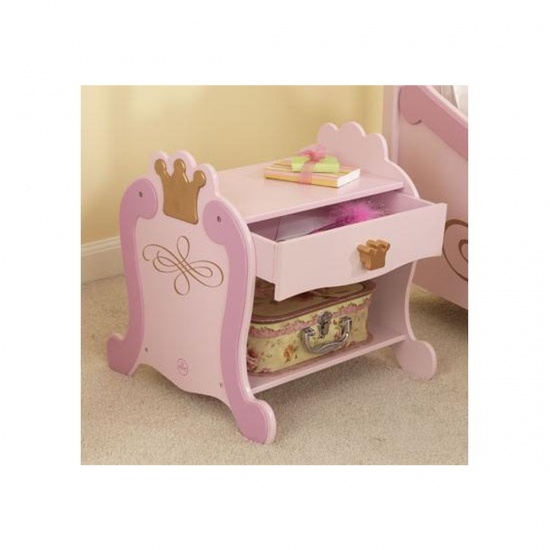 KIDKRAFT - Petite table de chevet Princesse