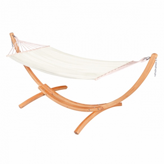 LA SIESTA - CHILLOUNGE Hamac  barres simple Beach avec support en mlze