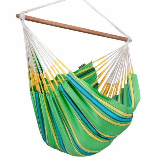 LA SIESTA - Hamac Chaise Lounger Currambera Verte