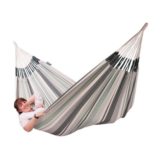 LA SIESTA - Hamac Double colombien PALOMA olive 350x160