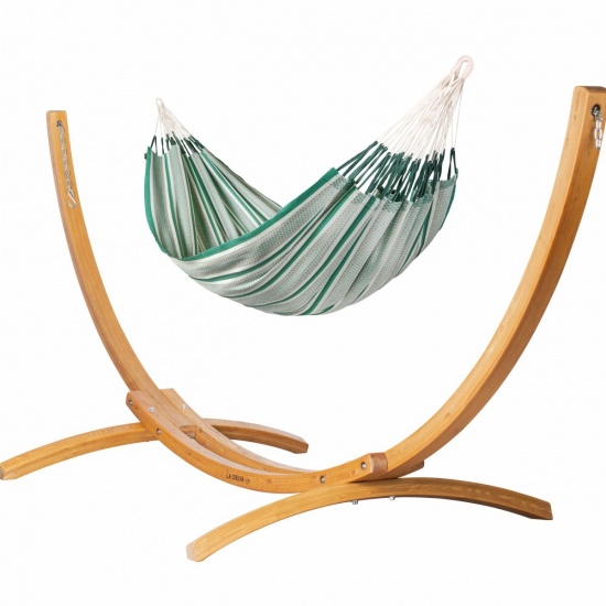 La Siesta - Pack Elipso Familial avec Hamac Modesta (Coton Bio) Vert Agave