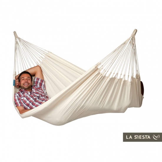 LA SIESTA - Hamac Modesta coton BIO Ecru 300x140