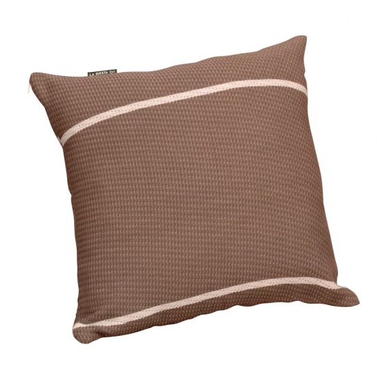 LA SIESTA - Housse de Coussin Carino Chocolat