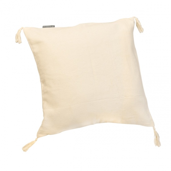 LA SIESTA - Housse de Coussin Hamac Beno Latte (Coton bio)