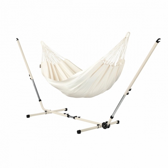 LA SIESTA - Modesta Latte - Hamac   simple avec support rglable MEDITERRANEO