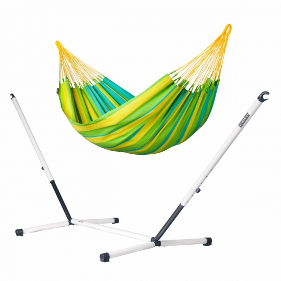 LA SIESTA - Sonrisa Lime -  Hamac une personne avec support  NAUTICO