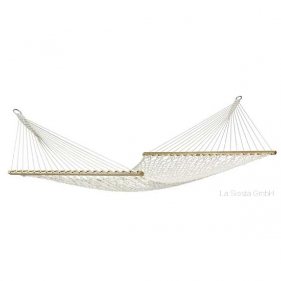 LA SIESTA - Hamac a barres XXL VIRGINIA FILET 370x140 cm