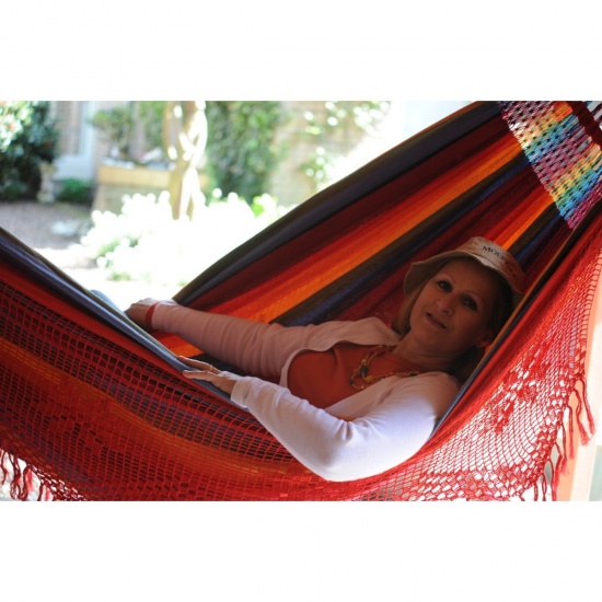 Hamac familial PARADISO TROPICAL 440*188 RAINBOW