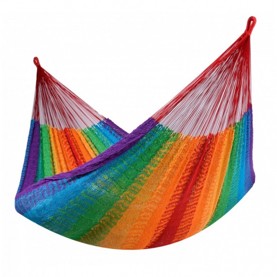 TROPILEX - Hamac Double Filet Mexico Rainbow