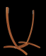 JOBEK - Support Bois pour Chaise Hamac KONCEPT