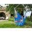 COULEURS DU MONDE - Chaise hamac Xadres bleue