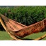 COULEURS DU MONDE - Hamac � franges Ipiranga brun 380x160