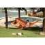 JOBEK - Hamac � barres Orlando orange jaune violet 350x140