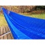CARIBE - Hamac filet NYLON CANCUN double gros fil Bleu 360x200
