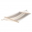 JOBEK - Hamac � barres Carolina matelass� Caf� latte machiatto 350x140
